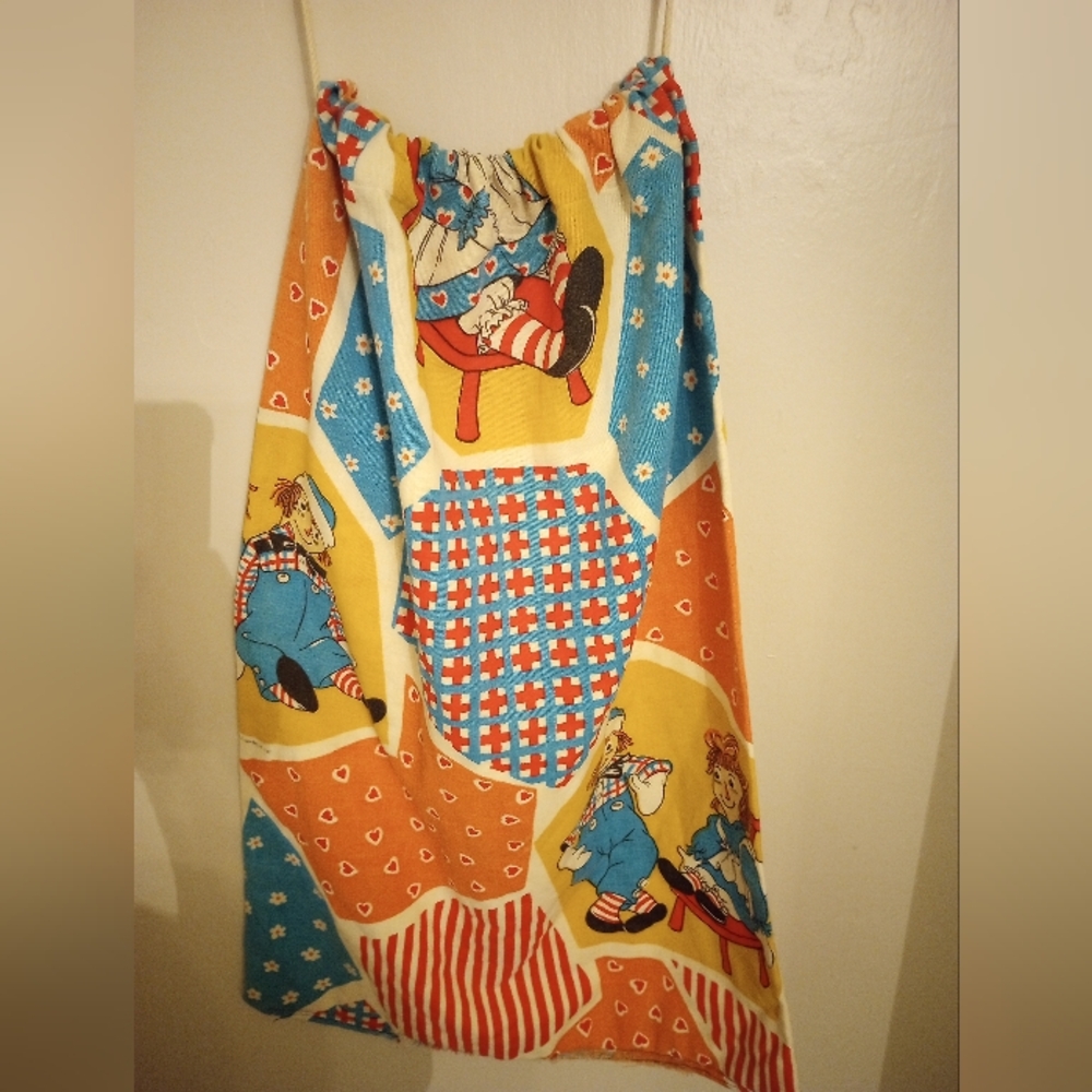 Raggedy Ann And Andy Vintage Laundry Bag